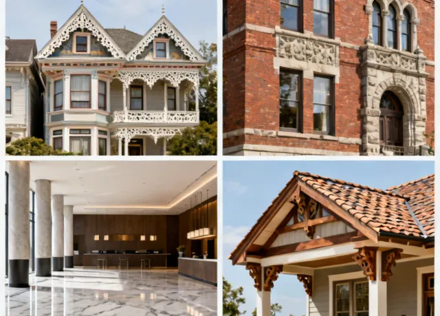 Fypon millwork across residential, commercial, and historic industries